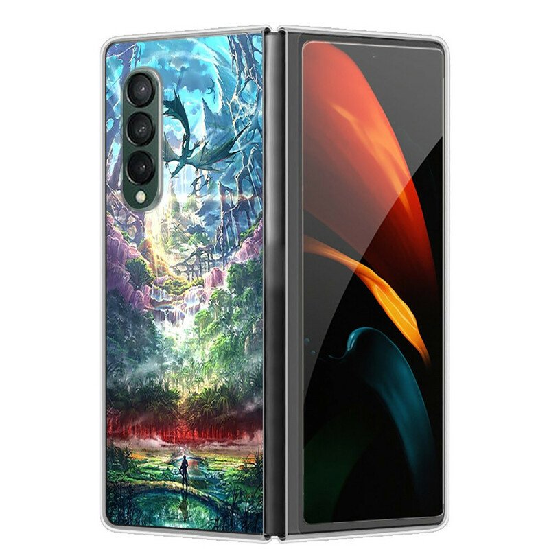 Etui do Samsung Galaxy Z Fold 3 5G Natura Artystyczna